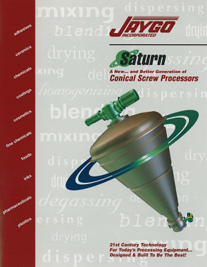 Saturn Conical Screw Blender and mixer Brochure